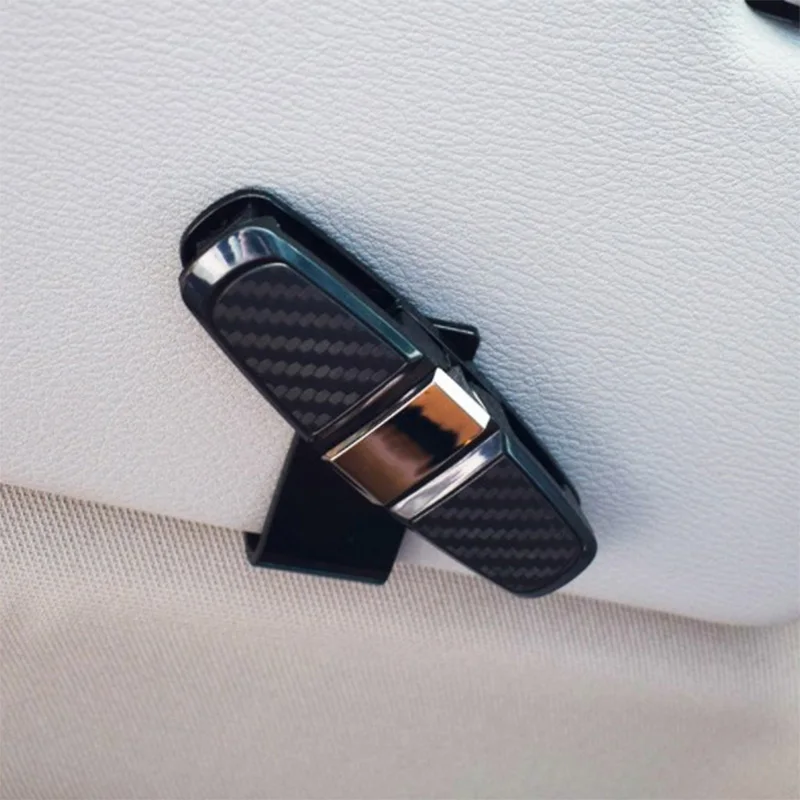 Портативный Abs автомобильные солнцезащитные очки клип волокно держатель ручки