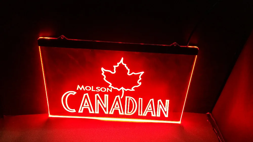 B-96 molson КАНАДСКИЙ пивной бар Паб Клуб 3d знаки светодиодный неоновый светильник