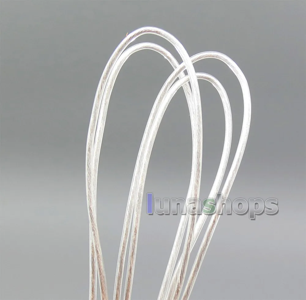 LN005727 100 м Acrolink OCC посеребренный крест-поле Золотое-соотношение Litz-структура провода 10*0,13 мм+ 5*0,13 мм+ 1*0,8 мм 1,1 мм(N Tefl