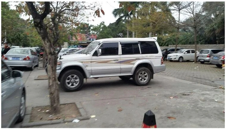 Для Mitsubishi PAJERO V33 спойлер 2001-2005 V33 спойлер высокое качество абс материал заднее крыло праймер цвет задний спойлер