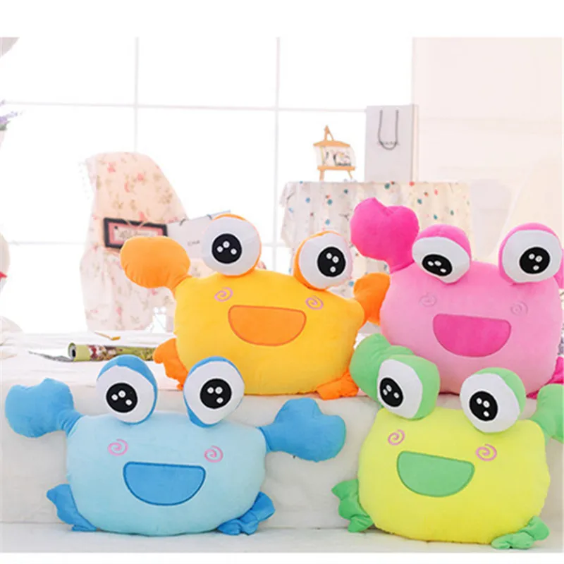 Симпатичные мягкие крабы 38 см игрушки подарок на день рождения ПП хлопковые