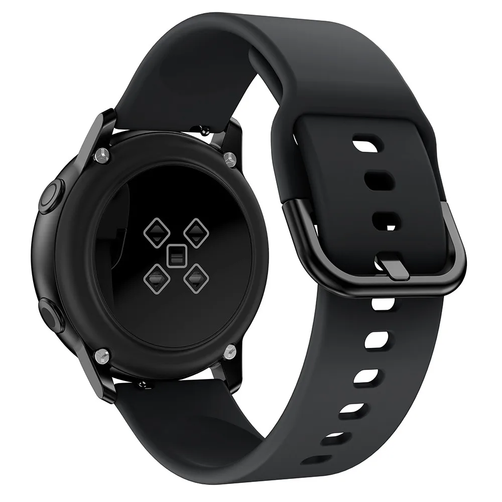 Для samsung Galaxy Watch активный ремешок силиконовый браслет для samsung часы активные Ремешки ремешок для Galaxy Active ремешок для часов 20 мм