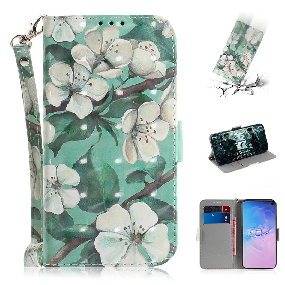 Откидной Чехол и кошелек с подставкой для samsung Galaxy S10 S10E S9 S8 плюс S7 край J2 Core J3 J4 J6 A6 A8 A7 A9 SM-A920F A750 крышка C42