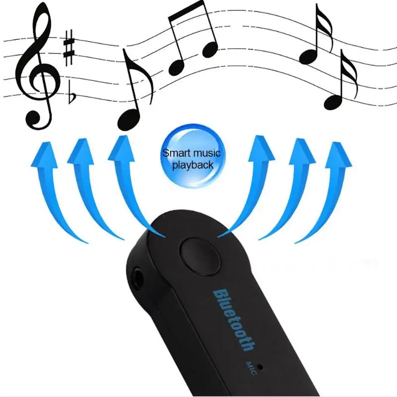 Новый 3 5 мм разъем беспроводной Bluetooth AUX аудио приемник передатчик Громкая связь