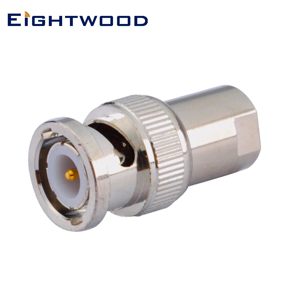 

Eightwood 5 шт BNC к FME RF коаксиальный адаптер BNC штекер к FME фоторазъем