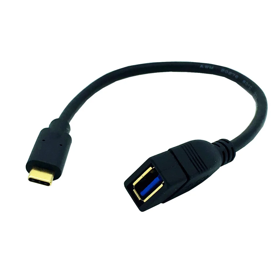 Кабель для передачи данных USB 3 1 Type C 25 см 90 градусов угловой с разъемом папа к 0