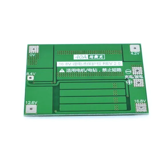 4S 40A литий ионная литиевая батарея 18650 зарядное устройство PCB BMS Защитная плата с