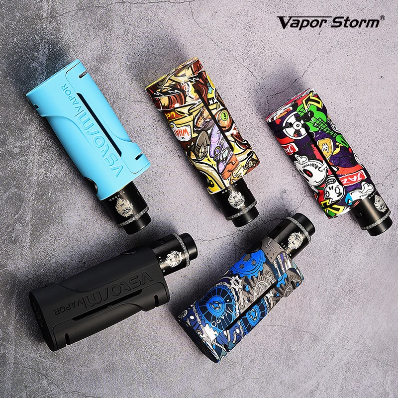 Оригинальный Vapor Storm эко RDA комплект обход Mod Max 90 Вт с 510 Лев 24 мм поле Vape