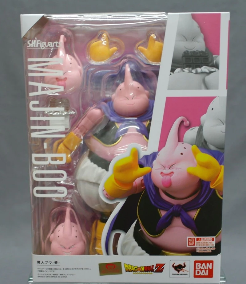 PrettyAngel-Подлинная фигурка Bandai Tamashii Nations S. H. Figuarts Dragon Ball Z Majin Buu(Good