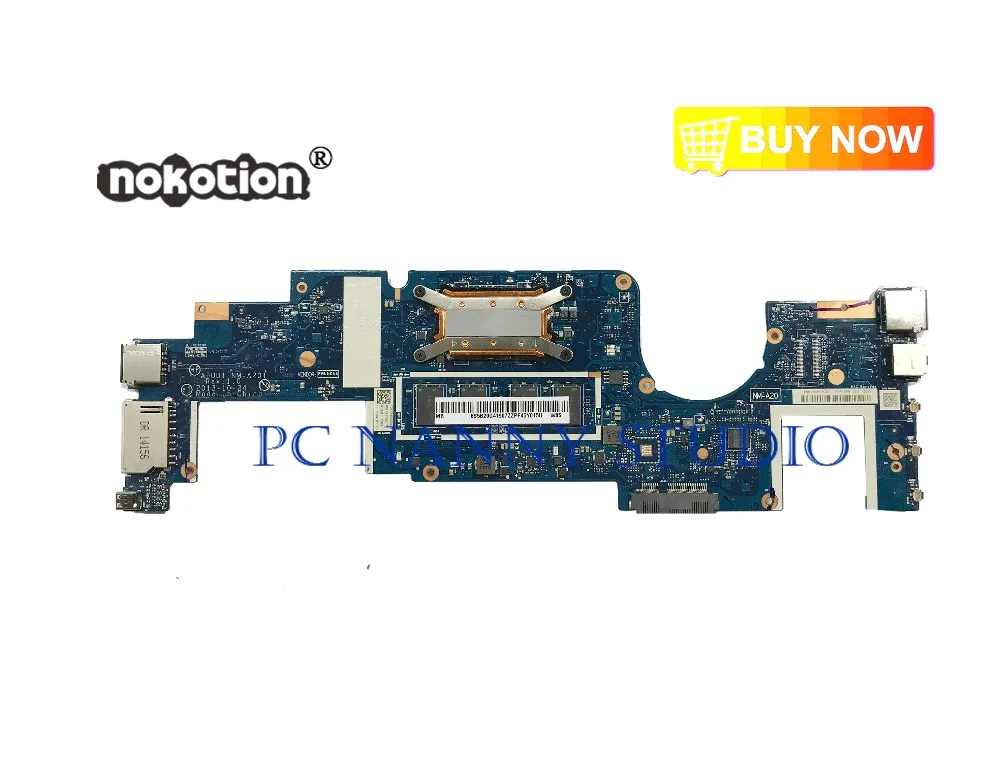 PCNANNY NM A201 для Lenovo Yoga 2 11 материнская плата N3540 4 Гб протестирована|Материнские платы