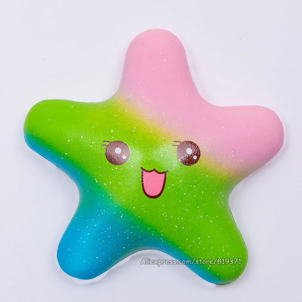 Сжимаемый прибор для снятия стресса в виде морской звезды популярный Гаджет