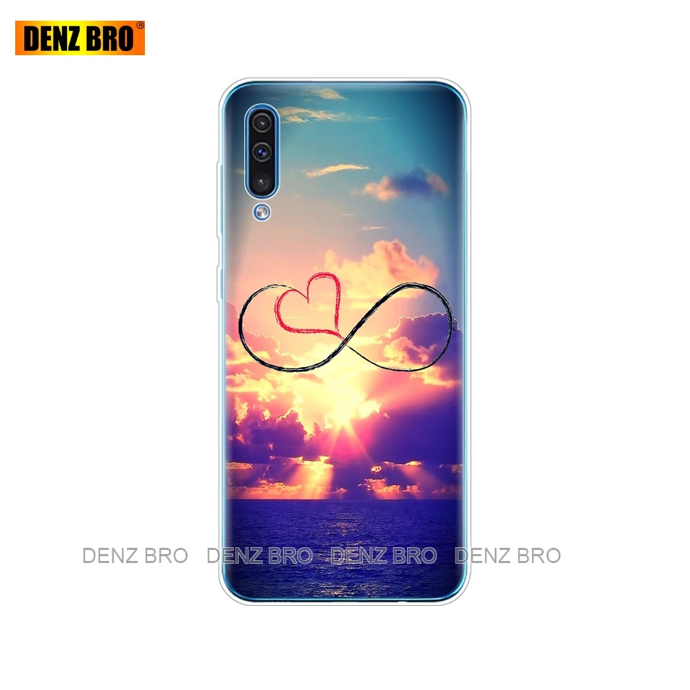 34681 Чехол-бампер для samsung Galaxy A50, силиконовая прозрачная задняя крышка, чехол для телефона samsung A50 A505 A505F SM-A505F, мягкий чехол 6,4 - Цвет: 34681