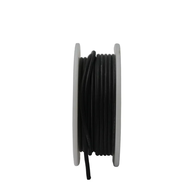 black 24AWG 6 м гибкий силиконовый провод и кабель Луженая медная проволока многожильный провод 10 цветов на выбор DIY проводное соединение - Цвет: black