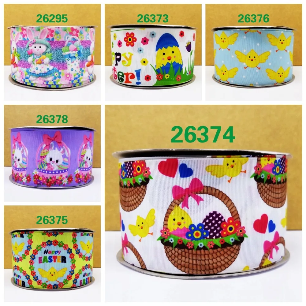 50 ярдов мультфильм напечатанный grosgrain ленты 26295