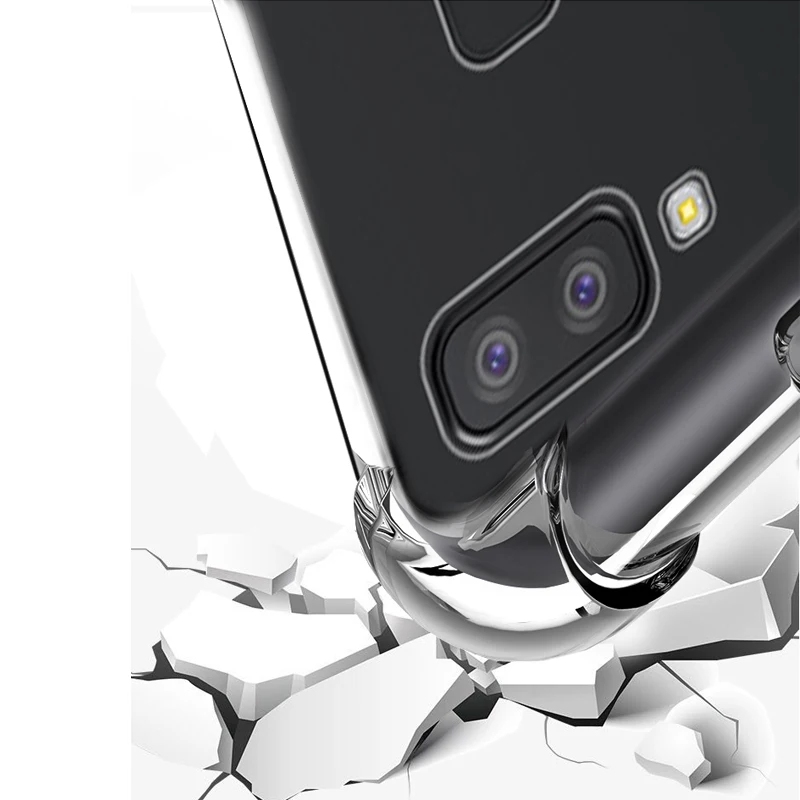 Для SAMSUNG Galaxy A9 Star чехол прозрачный мягкий из ТПУ на заднюю панель для GalaxyA9 звезда |