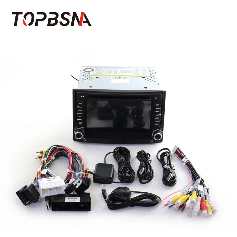 Автомобильный DVD-плеер TOPBSNA на Android 10 2 Din для Hyundai H1 Grand Starex iLoad 2007-2015 GPS-навигация