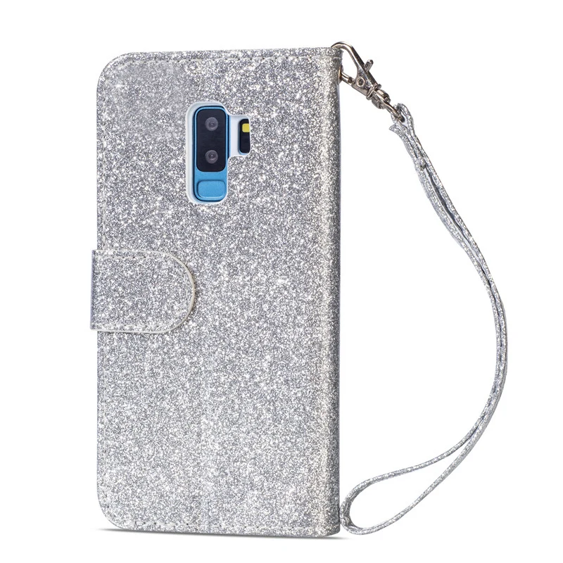 Роскошный кожаный силиконовый чехол-книжка для samsung Galaxy S9 S8 Plus S7 S6 Edge samsung Note 8 9 J4 J6 A5 A6 Plus