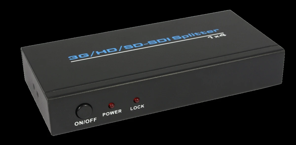4 Port 1x4 SDI Splitter 3G HD SD Distribution Amplifier Video 1080P Repeater |