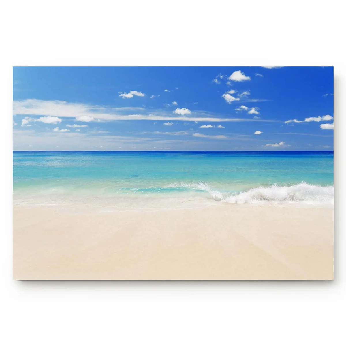 Picture It On Canva Tropical Beach Blue Sea Dirt Debris Mud Trapper Boot Shoes Scraper Machine Washable Accessory Sets Accent | Дом и сад