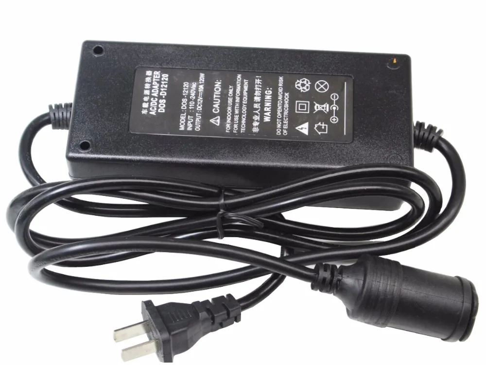 Высокое качество 120W AC 100 V-240 V DC/DC 12V 10A машинная Зажигалка для сигарет Мощность конвертер адаптер автомобильный инвертирующий усилитель к дому Автомобильная моечная машина Мощность