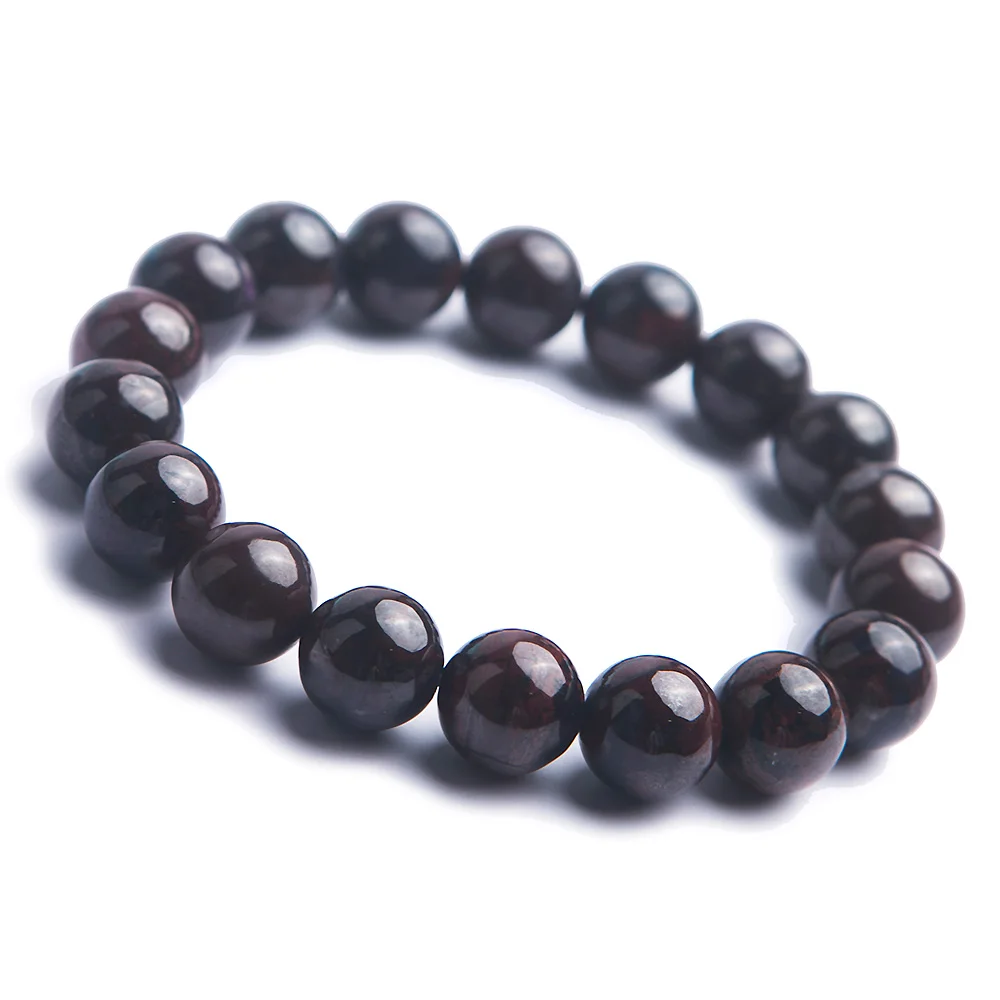 

Genuine Natural Sugilite Round Crystal Beads Women Lady Jewelry Stretch Bracelet 12mm