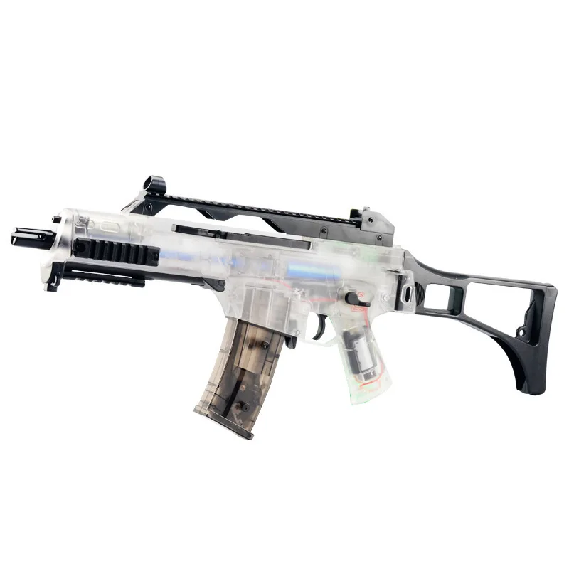 Пластиковые прозрачные черные синие журналы для XWE G36 Xinweier Электрический взрыв гель-бластер вне двери Спортивные запчасти