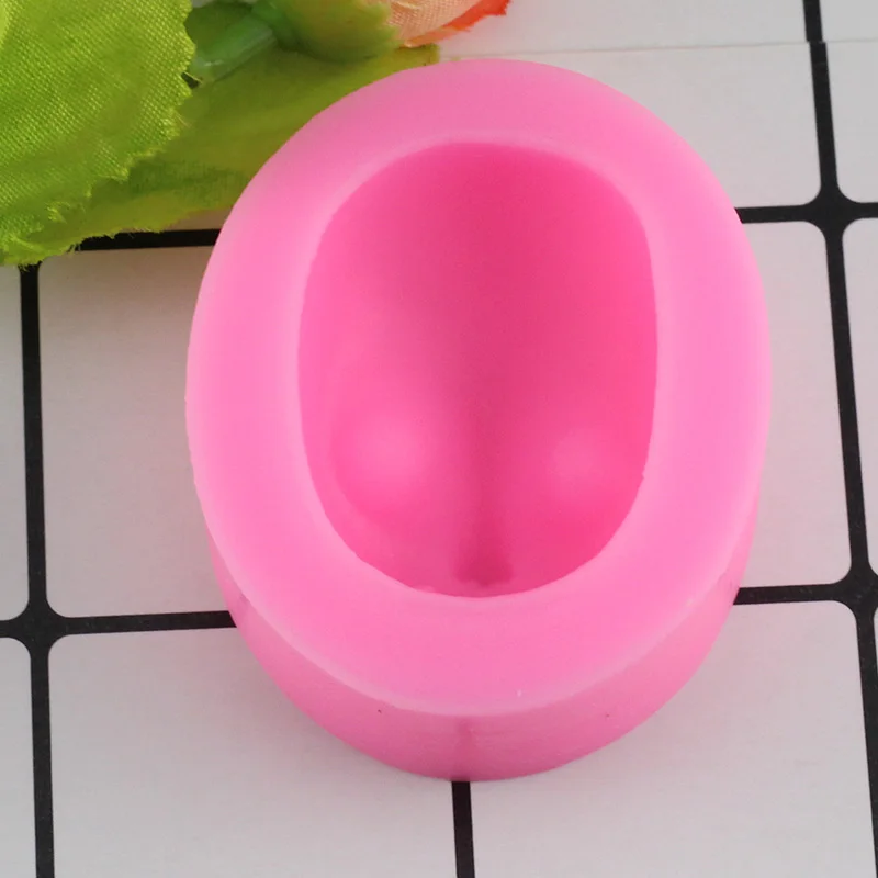 DIY силиконовая форма для лица человека, формы для помадки, инструменты для украшения торта, форма для мастики, полимерная глина