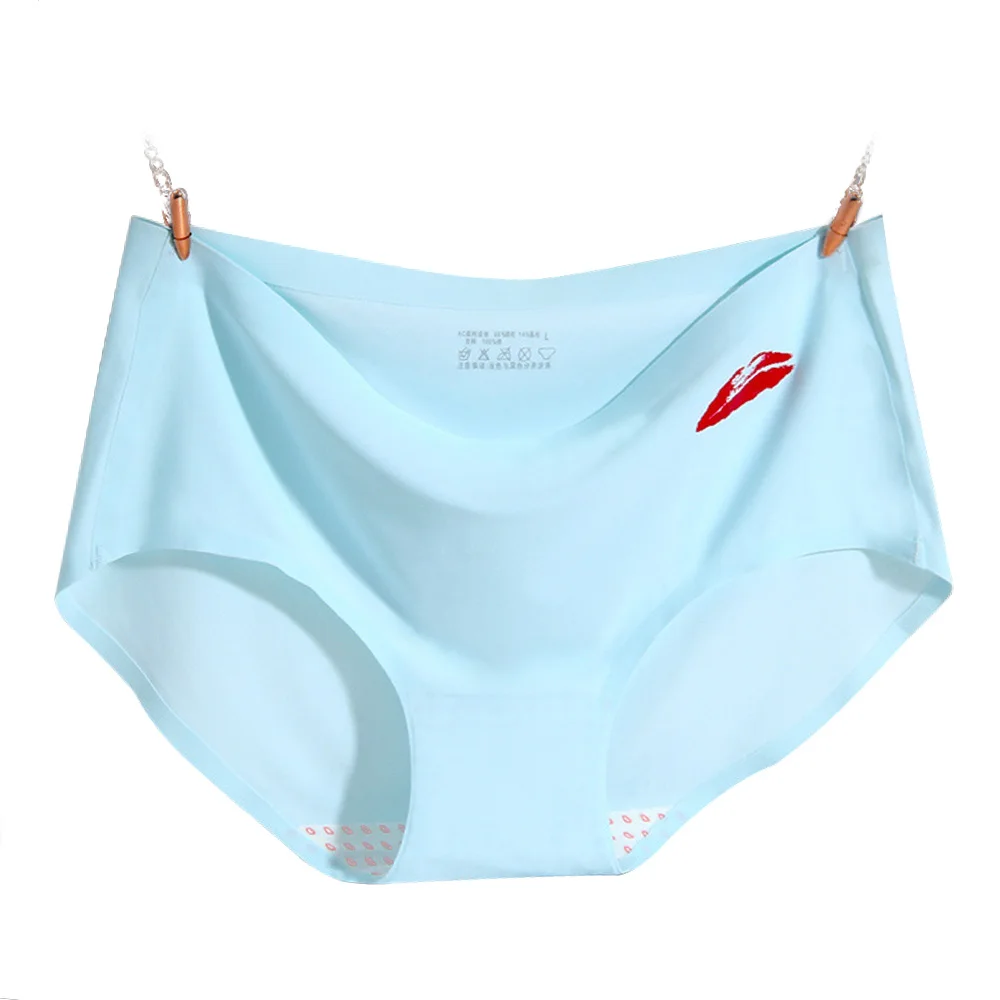 5 цветов бесшовные шелковые трусики дышащее нижнее белье для женщин и девочек