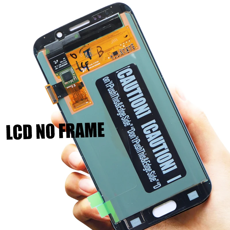 Оригинальный 5 1-дюймовый супер AMOLED дисплей для Samsung Galaxy S6 Edge G925 G925F G925I