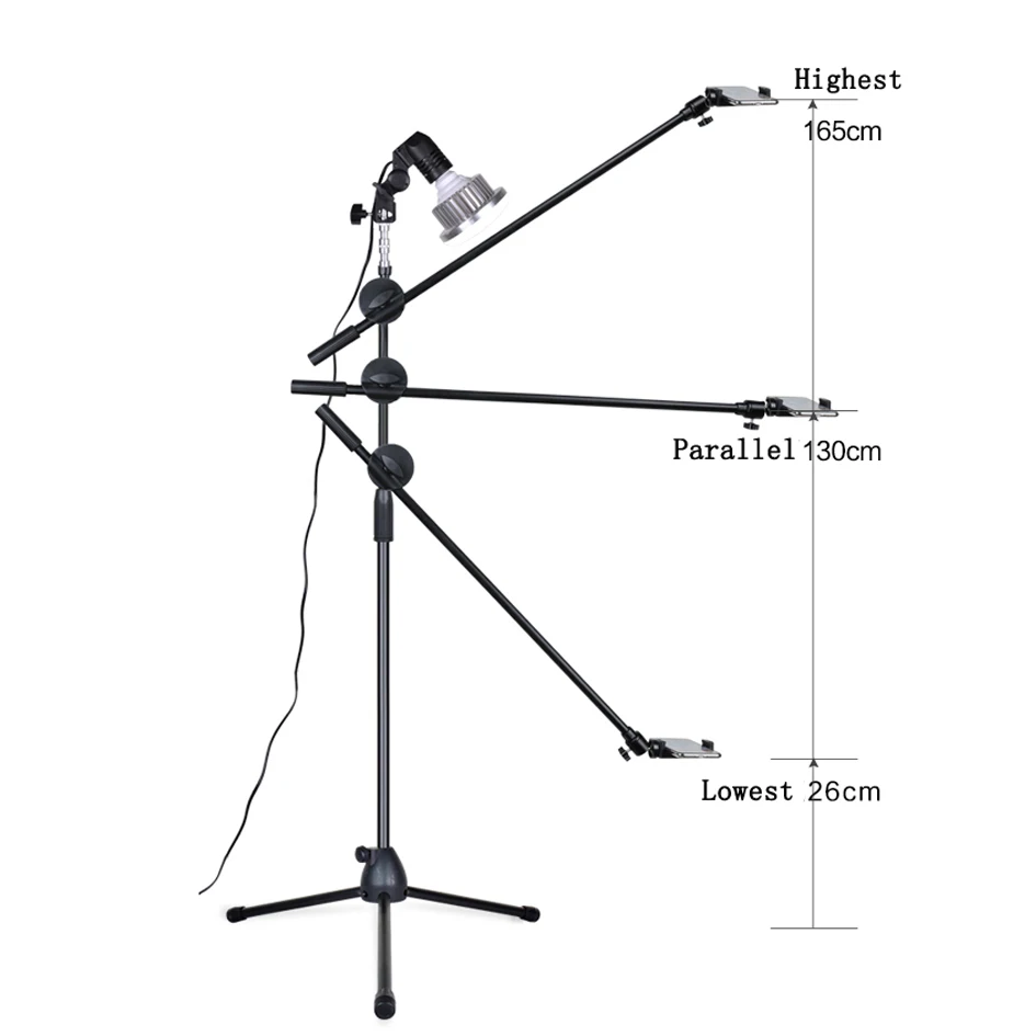 Mini Table Stand Max Height 60cm For Camera Video Studio Photography Support Equipment CD50 | Электроника