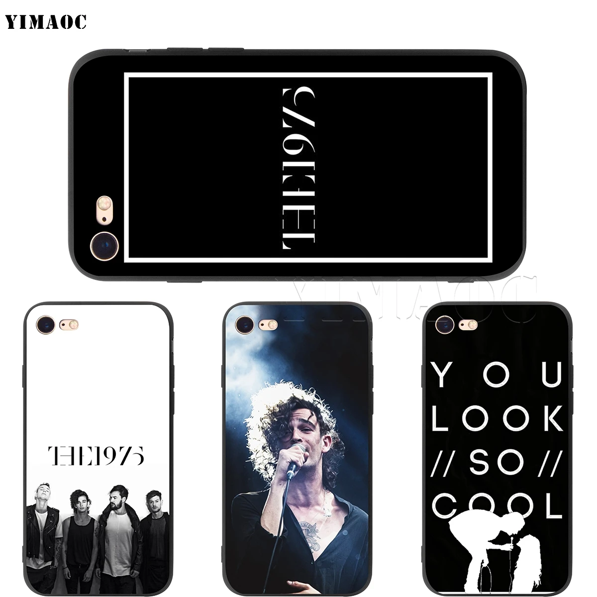 Мягкий чехол YIMAOC 1975 для Apple iPhone SE 2020 5 детской модели 6 6s 7 8 Plus XR X Xs 11 12 Pro Max