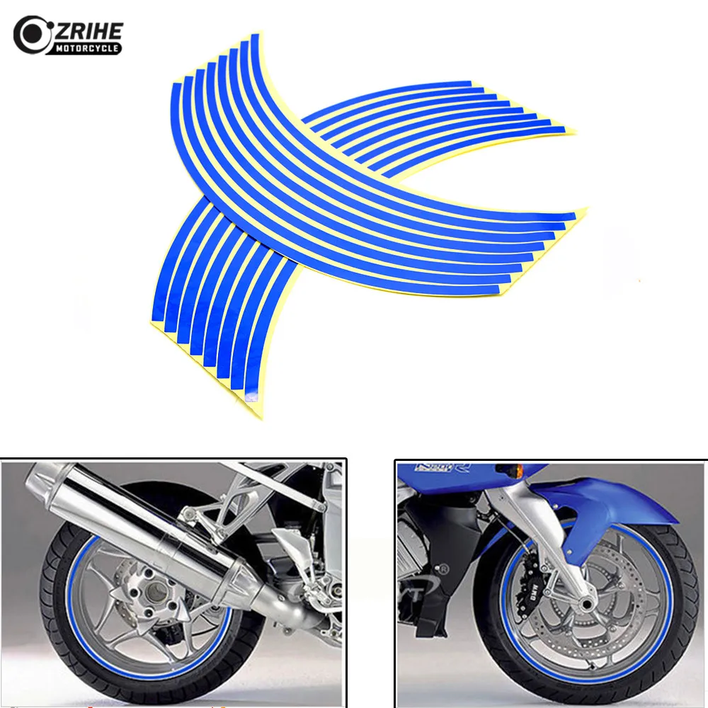 17/18 дюймов для yamaha MT 07 09 10 03 YZF R1 R6 Tmax 500 530 2011 2012 2014 2015 полоски колеса мотоцикла