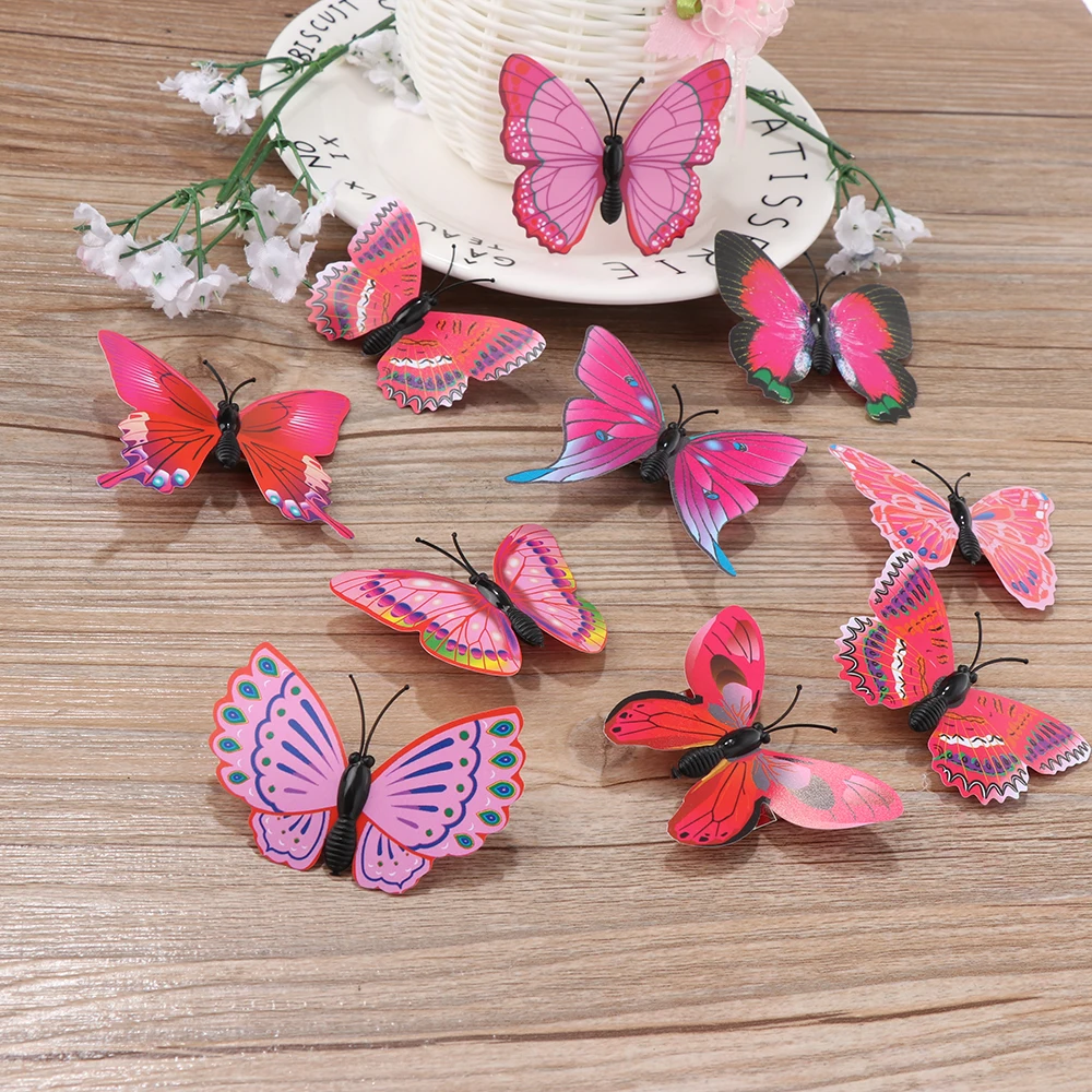 5 шт./компл. женская маленькая заколка бабочка для волос ручная работа украшение