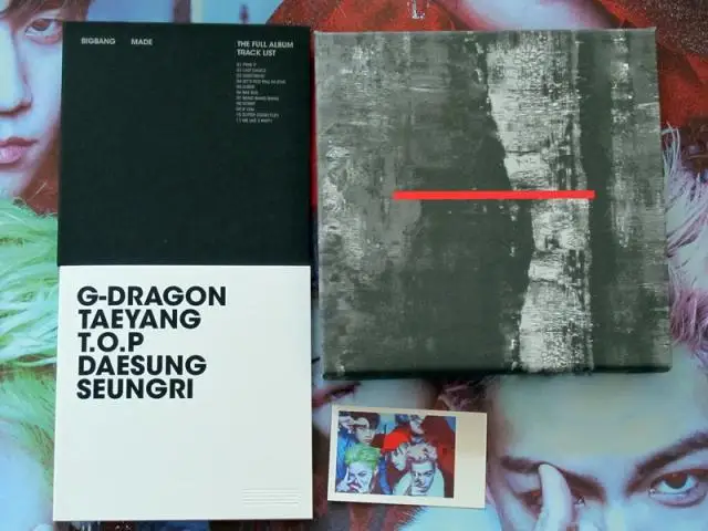 Bigbang autographed MADE FULL 2016 3th альбом CD + Фотокнига случайный для 6 вариантов (группа 5