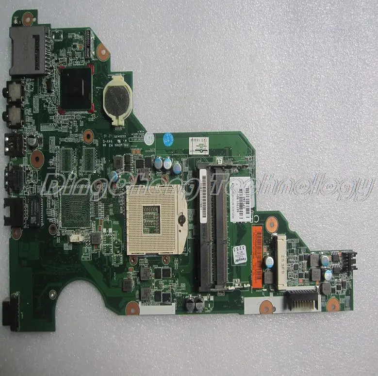 Материнская плата для ноутбука hp CQ58 687701 501 s989 HM75 chip HD GMA 100%