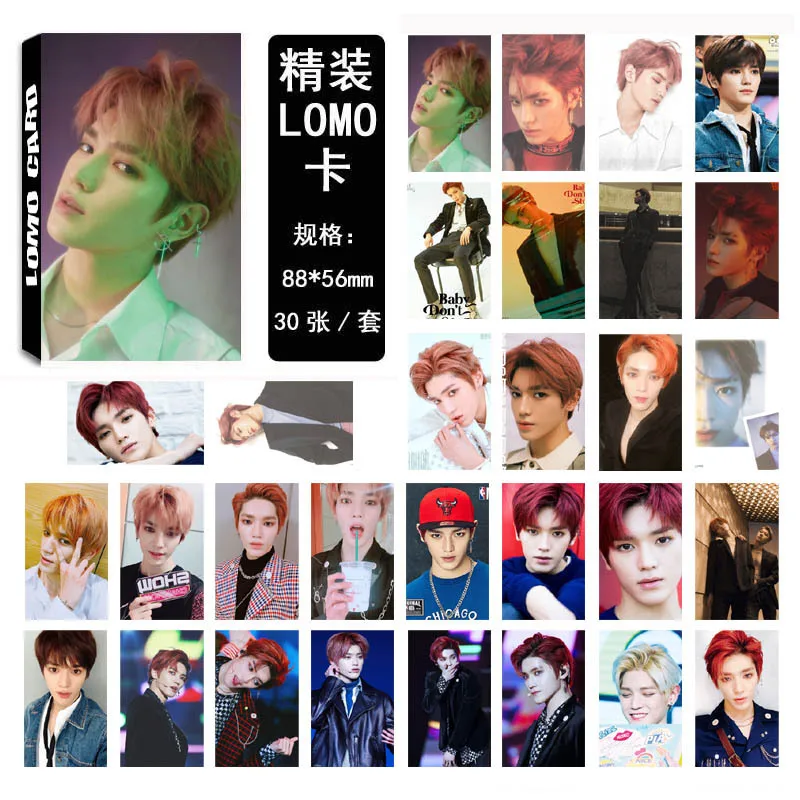 Альбом KPOP NCT 127 U 30 шт./компл. фотооткрытки DIY ломо карта открытка каваи Канцтовары