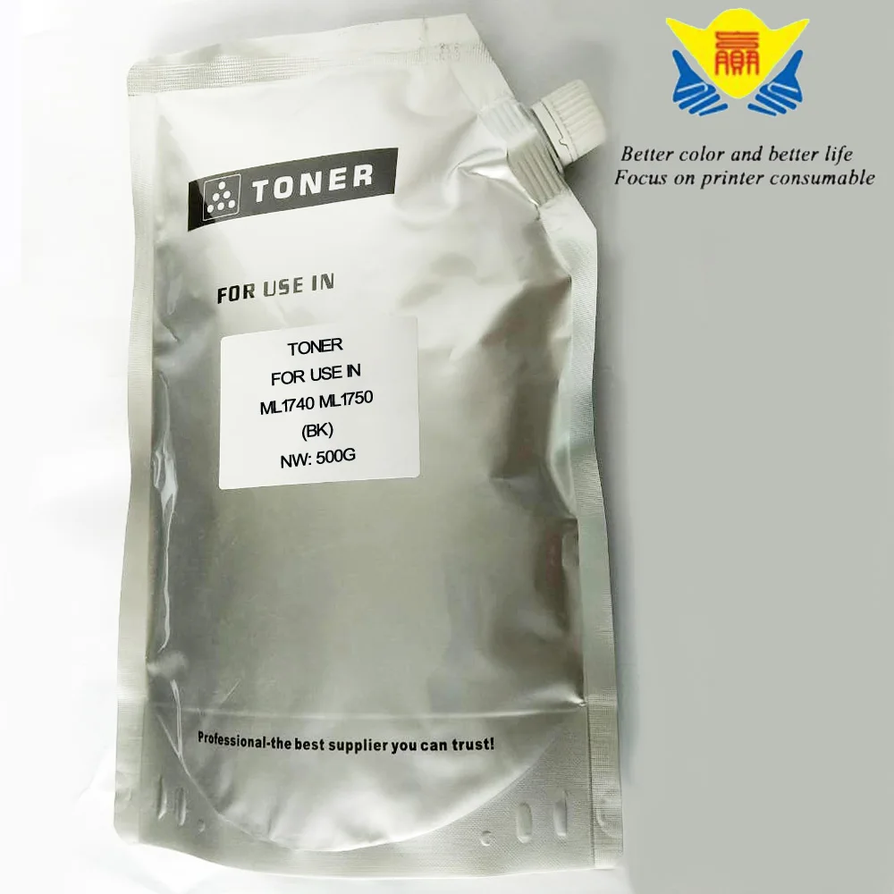 JIANYINGCHEN compatible refill black Toner Powder for Samsung ML1740 ML1750 laser printer 1 bag 500g | Компьютеры и офис