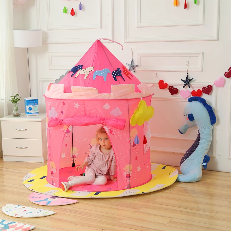 Игровая палатка YARD портативная складная Tipi детские игровые домики принцессы