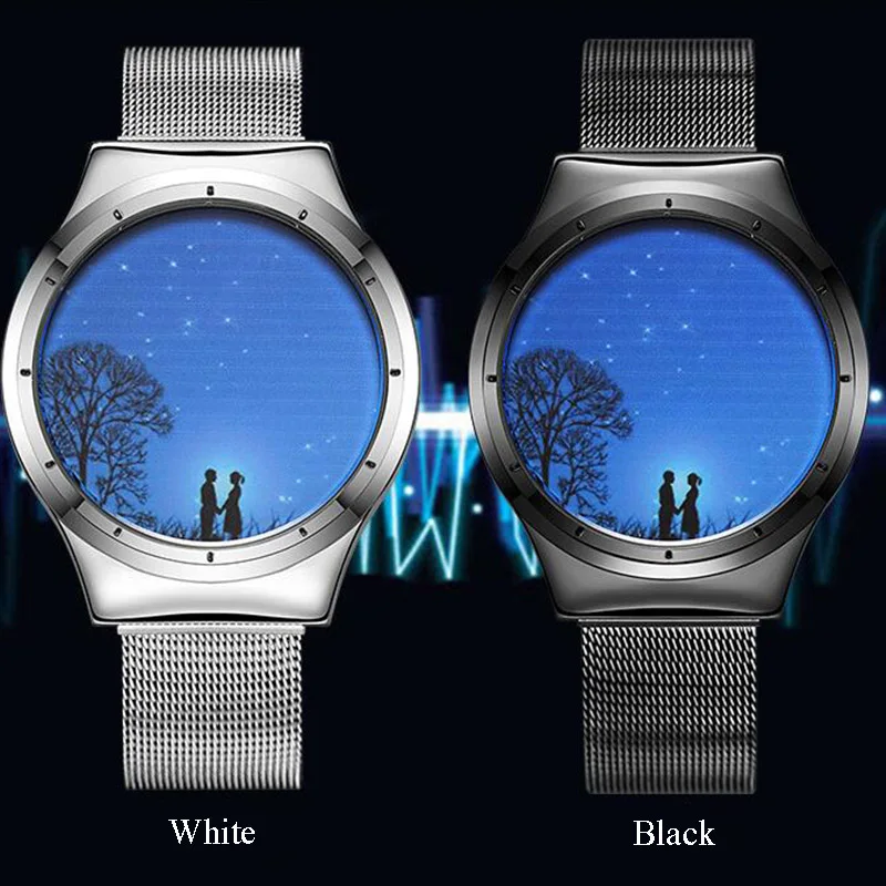 GSWP Fashion Waterproof LED Watch Men And Women Lovers Smart Electronics Watches Creative Bayan Kol Saati Erkek |
