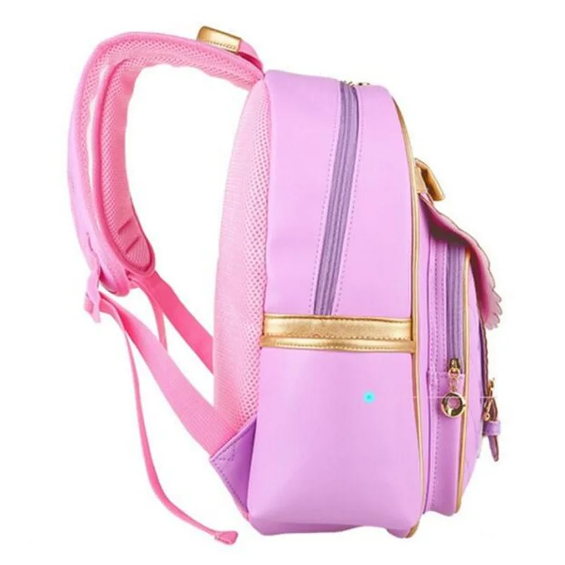 Лидер продаж школьный ранец из нейлона и искусственной кожи для девочек детский