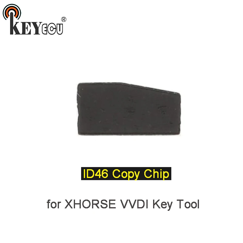 

KEYECU 1x/ 2x ID46 Chip for Xhorse VVDI Key Programmer Car Key Copy 46 Chip work on Chinese and English version VVDI KEY Tool