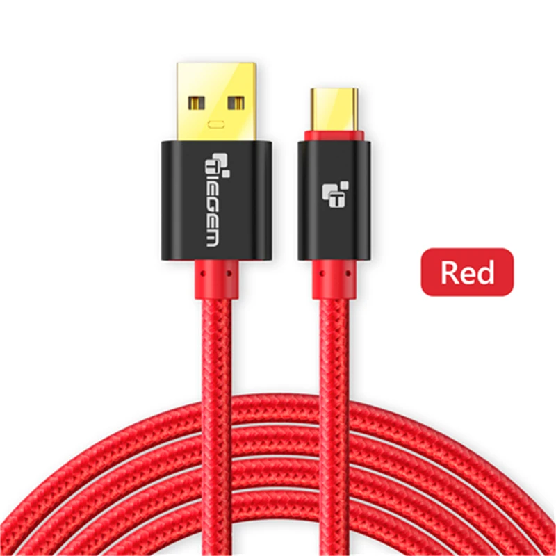Tiegem Тип USB C кабель USB c 3.1 Тип-C быстрой синхронизации и зарядный кабель для Huawei P9 Коврики 9 HTC 10 LeEco 2 zuk z1 z2 Sony USB-C