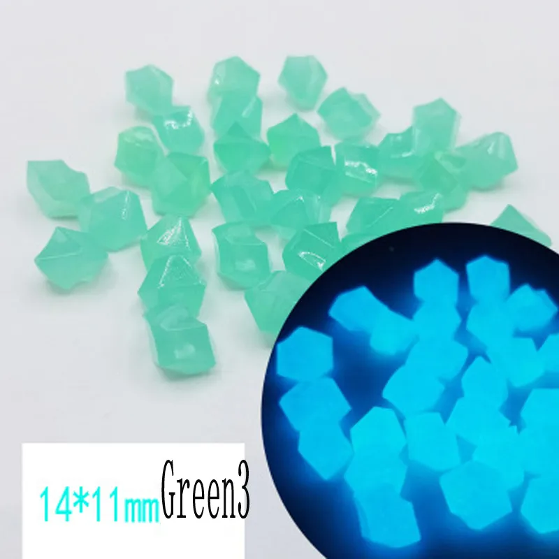 Green3 50 шт./лот, светящаяся пешка, неправильный камень, шахматная игра, аксессуары для настольной игры, много цветов для Токена, настольная игра s - Цвет: Green3