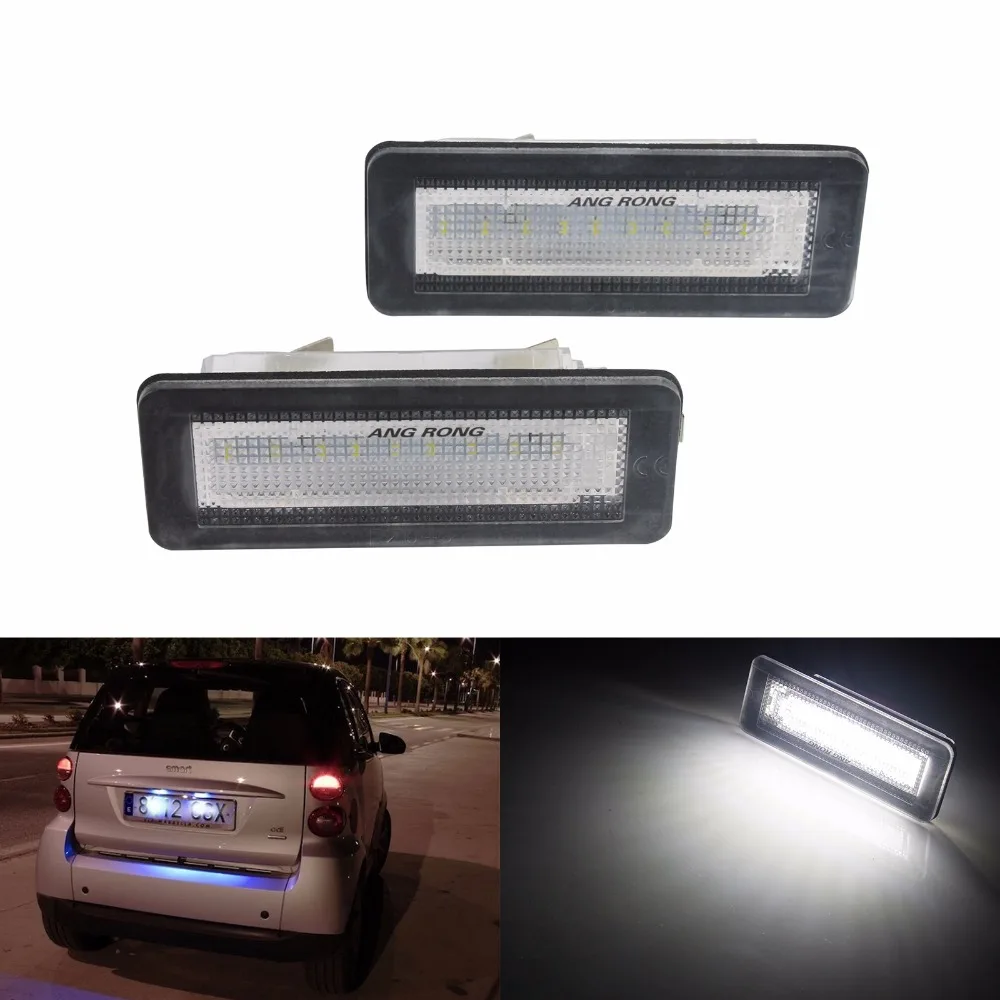 2x Canbus светодиодный светильник Ной знак ANGRONG для Benz Smart Fortwo W451 (Coupe/Cabrio) 2007 2015 без