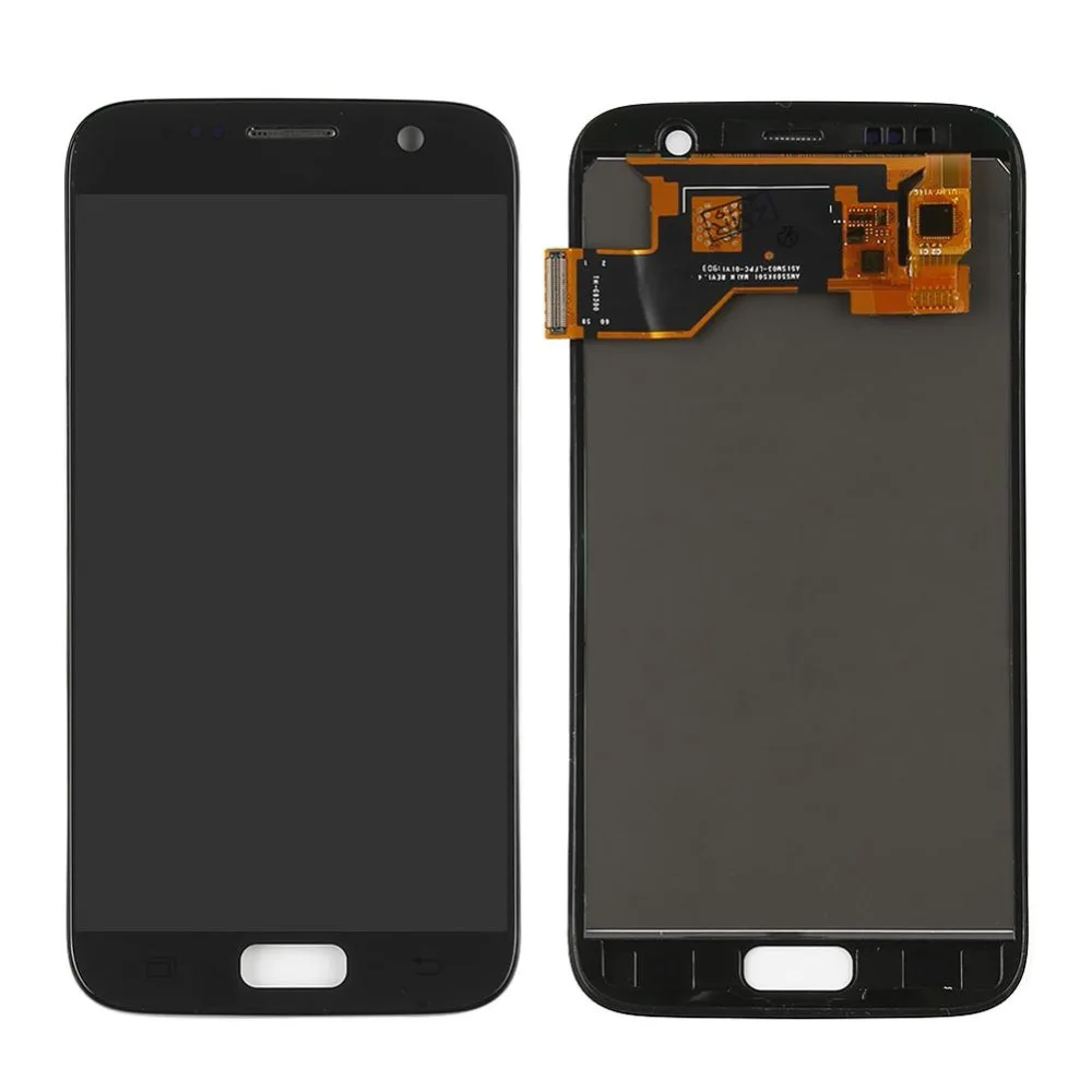 G930F LCD For Samsung Galaxy S7 G930F G930A G930V LCD Display Touch Screen Digitizer Replacements For Samsung S7 LCD Screen