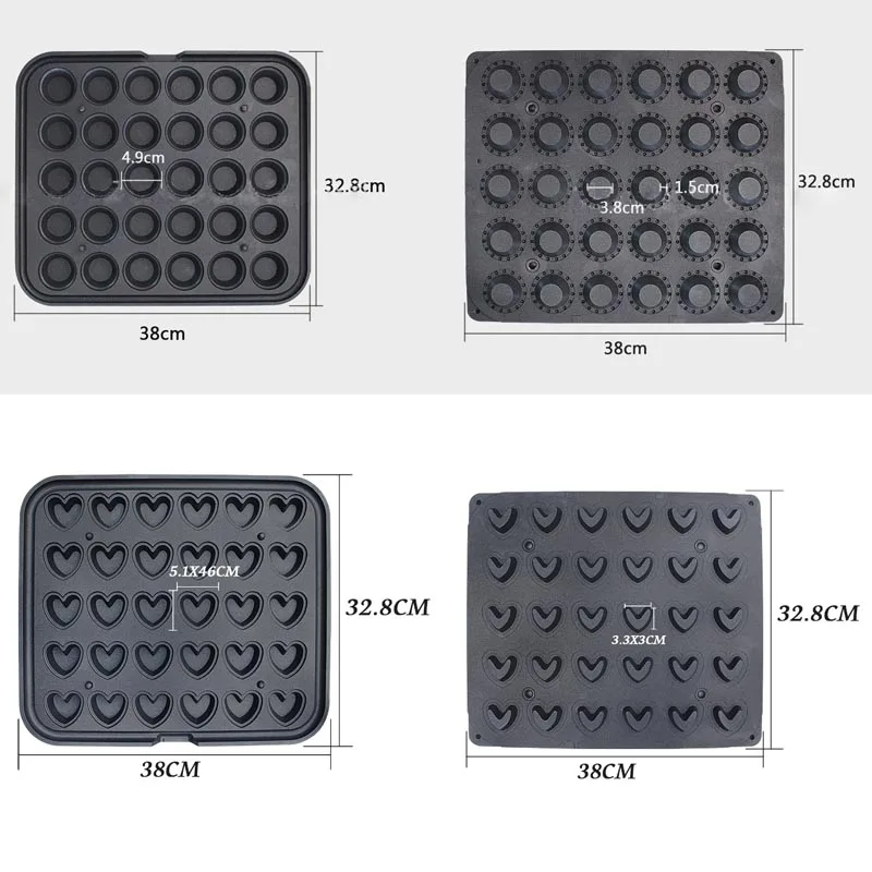 Форма для яиц в виде клетчатой ракушки форма форме сердца моллюска круглая