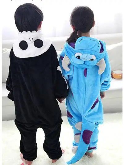 Малыш Монстры Sulley Салливан для детей рисунок Hello Kitty животного Onesie череп