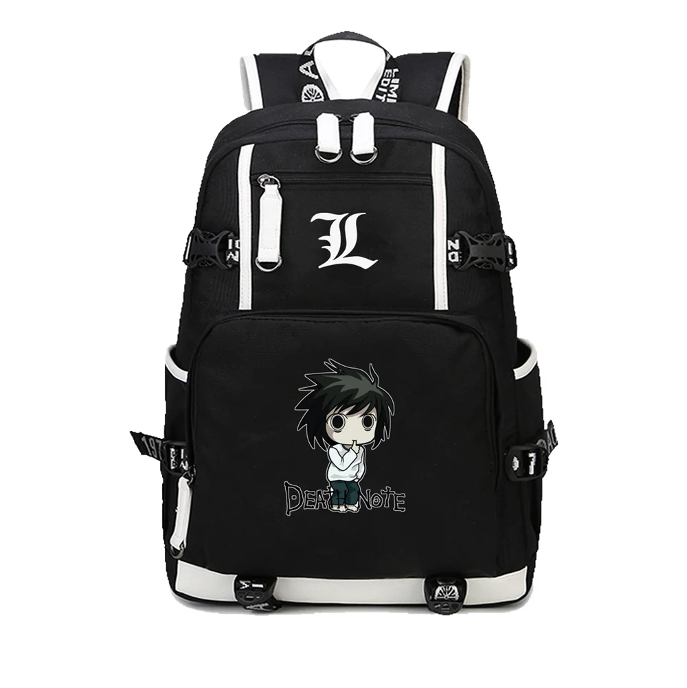 Рюкзак на плечо с аниме Death Note для мужчин и женщин школьный ранец ноутбука