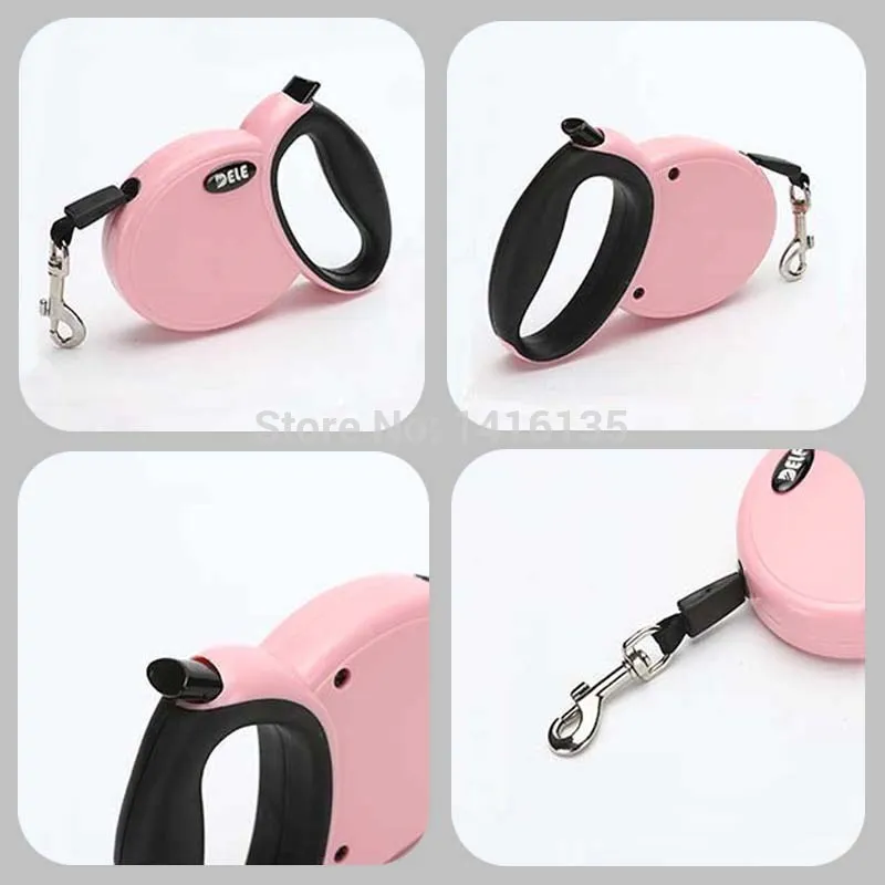 Лидер продаж поводок для собак выдвижной ошейник 3 м белый|pet dog leash|dog leash retractablepet |
