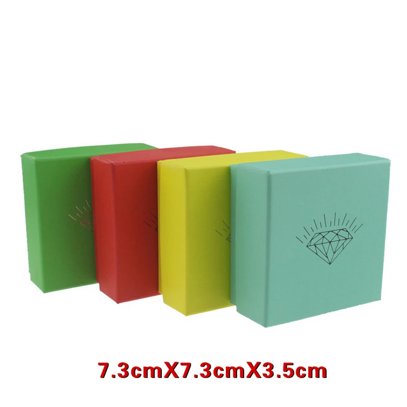 Высокое качество светло голубая Подарочная коробка для ожерелья ювелирные